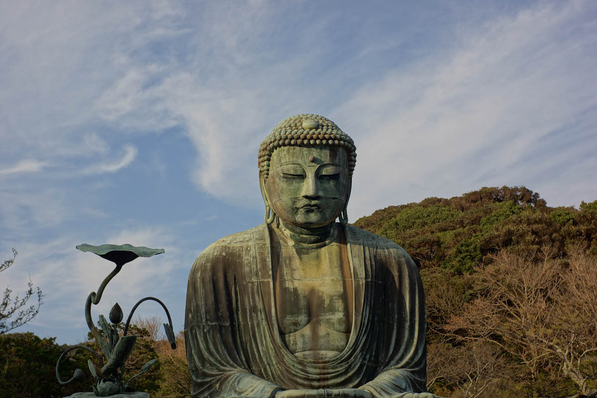 The Giant Buddha in Kamakura